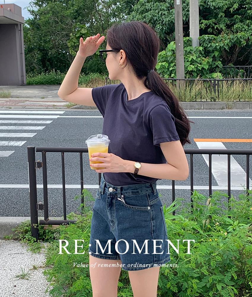 [RE:MOMENT/当日出库] made. 牛仔 短裤