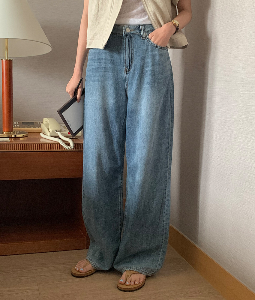 (2号)moid中青牛仔裤