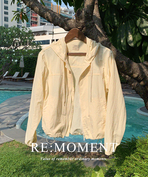 [RE:Moment] Made. Standing Hood Wind Jumper 3 colors!