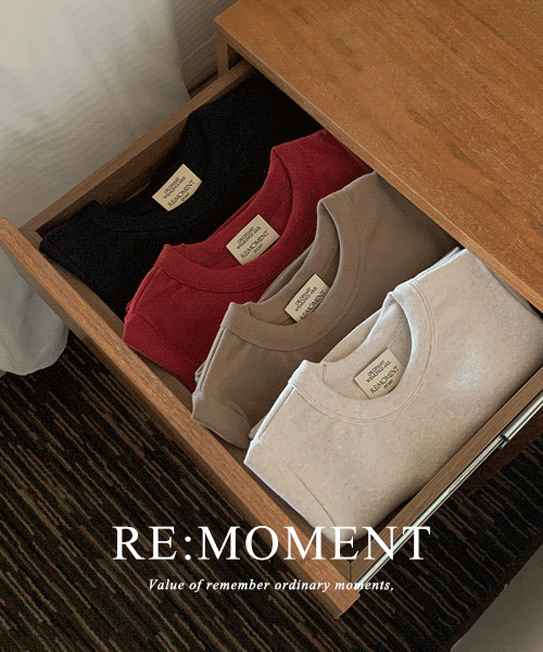 (Over 3,000!) [RE:MOMENT/Black, same-day delivery except blue] made. Soft short-sleeved T-shirts in 10 colors!