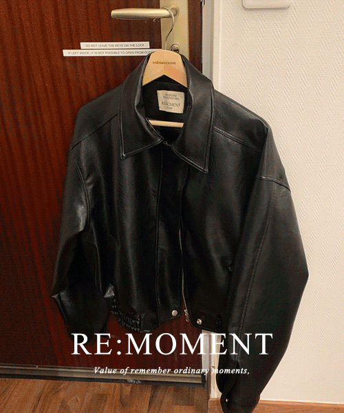 [RE:MOMENT/Same-day delivery] Made. Vince leather blouson.