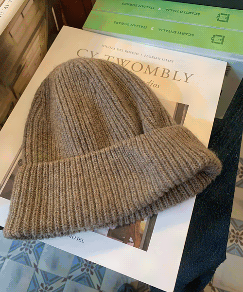 (Sent on the same day of burgundy) Joy wool beanie 9 colors!