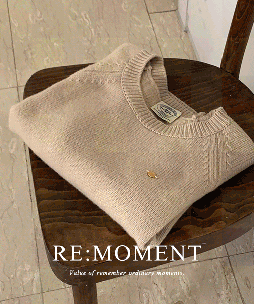 [RE:MOMENT/Same-day delivery without beige] Made. Winnie wool short-sleeved knitwear 3 colors!