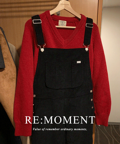 [RE:MOMENT] made. Noah Corduroy overall pants 2 colors!