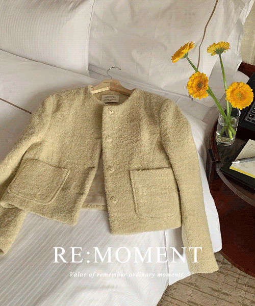 [RE:MOMENT/Mint delivered on the same day] Made. Bato Buccle Tweed Jacket 2 colors!
