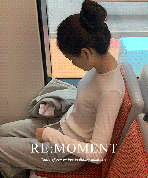 [RE:MOMENT/Same-day delivery] Made. Day cut ribbed t-shirt 4 colors!