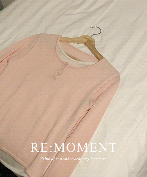 [RE:MOMENT/Sent on the same day except for black] Made. Every BAMBAM&#039;s layered knitwear 3 colors!