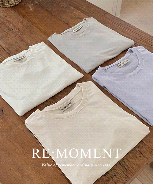 [RE:MOMENT/当日発送] made。ニーズライト長袖Tシャツ4color!
