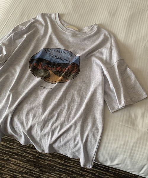 프리스 박시 프린팅 티셔츠 2color!