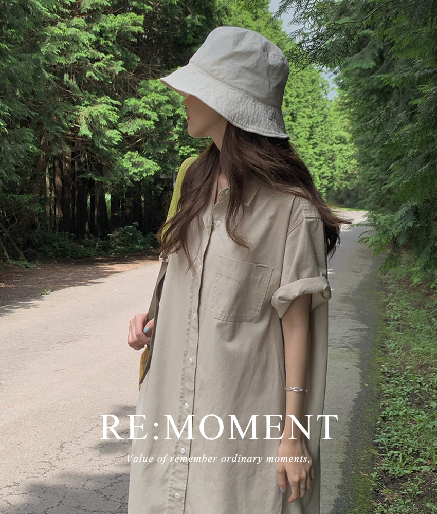 [RE:Moment/Say 7 days] made. Indie denim long dress