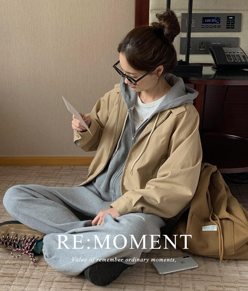 [RE:MOMENT/Same-day delivery] Made. Remain Cotton Blue 3 colors!