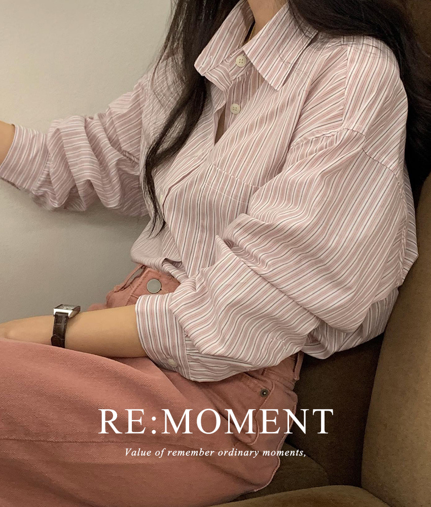 [RE:Moment/Brown sent on the same day] Made. Jed Stripe Shirt 3 colors!
