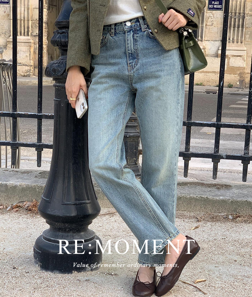 [RE:MOMENT/m Same-day delivery] Made. Signature vintage denim.