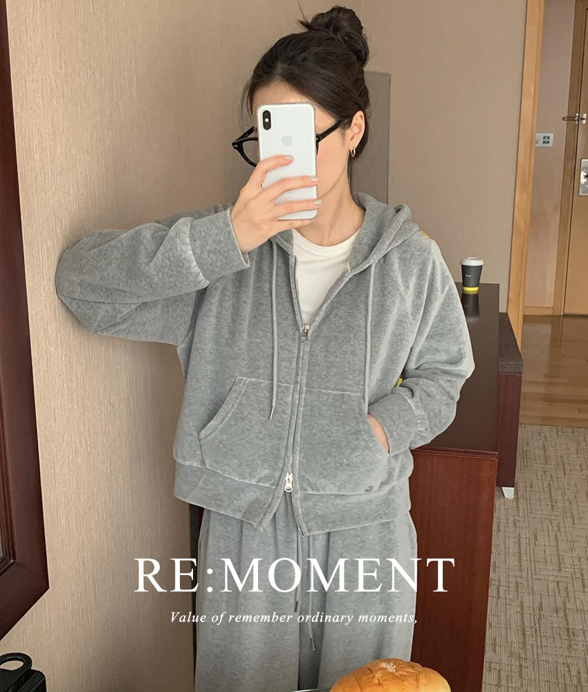 [RE:MOMENT/Same-day delivery] Made. Danibeloa Two Way Hooded Zip-Up 4 colors!
