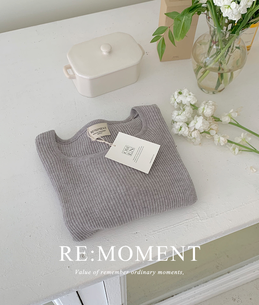 [RE:MOMENT/Same-day delivery] made. Sarah Bambu Square Neck Knitwear 3 colors!