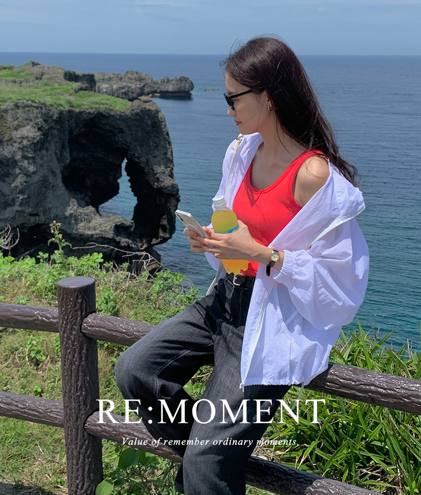 [RE:MOMENT/Sent on the same day except for white] Made.Sling wind jumper 3 colors!