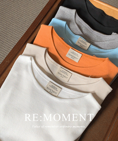 [RE:Moment/Blue Day Delivery] Made. Lua Capri V-neck T-shirt with 6 colors!