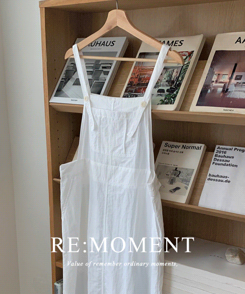 (突破3000张!) [RE:MOMENT/PURE WHITE 当天发送] made. NID 背带 连衣裙 4color!