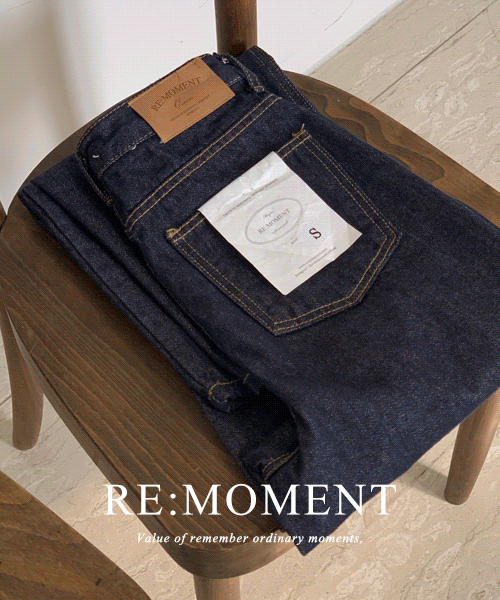 [RE:MOMENT/s Same-day delivery] Made. Kin non-fade raw material wide denim