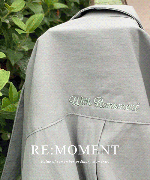 [RE:MOMENT/Pink, Beige Ships on the Day] Made. Even Washing Loose Fit Shirt 4 colors!
