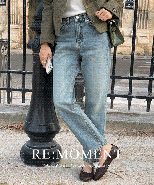 [RE:MOMENT/m Same-day delivery] Made. Signature vintage denim.
