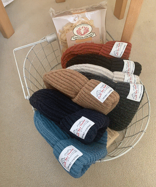 (Over 500 photos!)7 colors of 4U ribbed beanie!