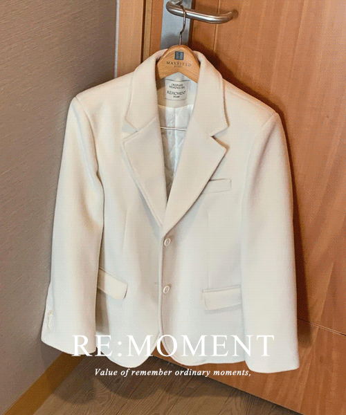 [RE:MOMENT/Same-day delivery] Made. Dance wool jacket