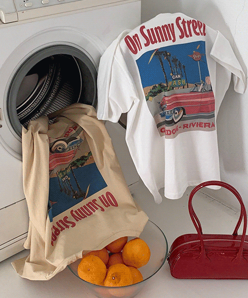 Boat Boxy Printed T-shirts 2 colors!