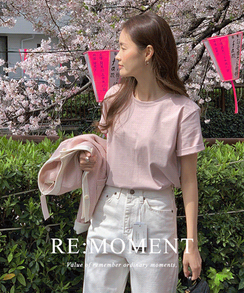 (Over 1500 copies!) [RE:MOMENT/Indipink, same-day delivery excluding ivory] Made. Awesome Daily T-shirt 10 colors!