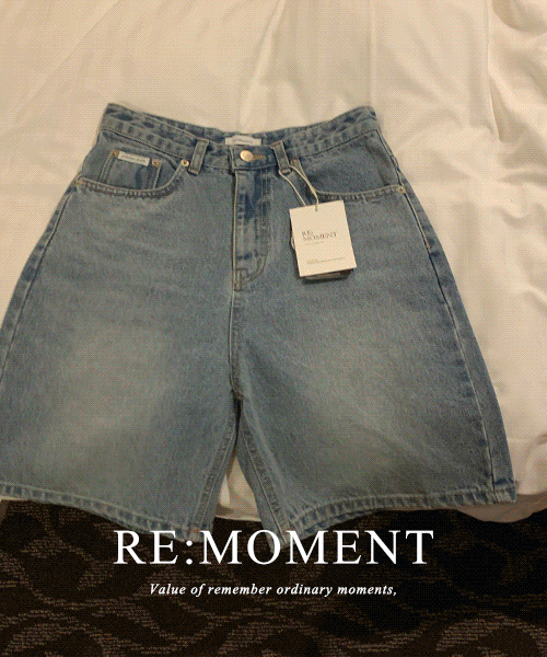 [RE:MOMENT/s dispatched on the same day] Made. Mine half-length denim pants.