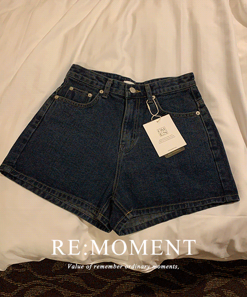 [RE:MOMENT/当日发送] made.Weather 牛仔 短裤 海军蓝蓝色 2color!